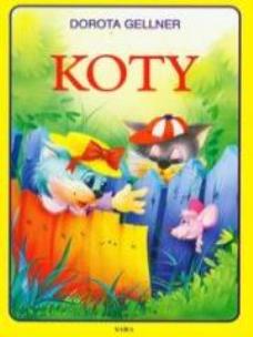 Okładka książki Koty broszura SARA