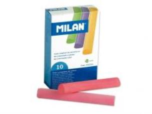 Opakowanie Kreda trójkątna kolorowa 10 sztuk MILAN