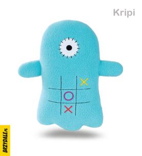 Opakowanie Kripi maskotka Brzydale