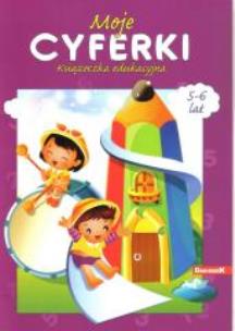Okładka książki Książeczka edukacyjna. Moje cyferki