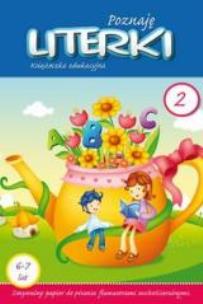 Okładka książki Książeczka edukacyjna. Poznaję literki 2