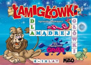 Okładka książki Łamigłówki dla mądrej główki