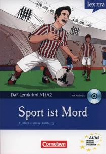 Opakowanie Lextra - Deutsch als Fremdsprache DaF-Lernkrimis: SIRIUS ermittelt A1-A2 Sport ist Mord Fußball-Krimi in Hamburg Krimi-Lektüre mit Hörbuch