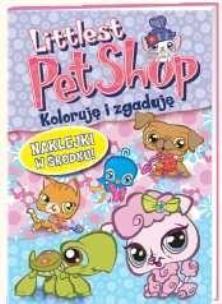 Okładka książki Littlest Pet Shop - Koloruję i zgaduję