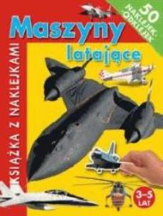 Okładka książki Maszyny latające 50 naklejek