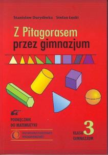 Okładka książki Mat. Z Pitagorasem Przez Gim. 3 Podr. w.2011 ADAM