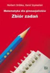 Okładka książki Matematyka dla gimnazjalistów zb.zad. NOWIK WZ