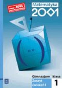 Okładka książki Matematyka GIM 2001 1/1 ćw. WSiP