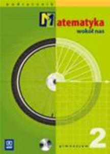 Okładka książki Matematyka GIM Wokół...2 podr CD Gratis WSiP