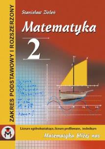 Okładka książki Matematyka LO 2 podr Z.P+R NOWIK