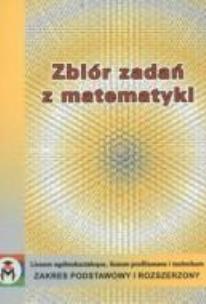 Okładka książki Matematyka LO Zbiór Zadań  Z.P+R NOWIK WZ