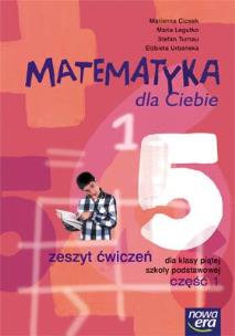 Okładka książki Matematyka SP  5 Matematyka Dla Ciebie ćw. cz.1 NE