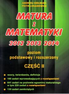 Okładka książki Matura z Matematyki  cz.2 2012... Z.P+R Kiełbasa
