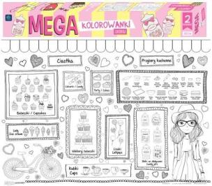 Opakowanie Mega Kolorowanki Cukiernia
