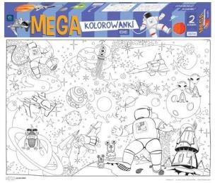 Opakowanie Mega Kolorowanki Kosmos