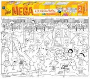 Opakowanie Mega Kolorowanki Wesołe miasto
