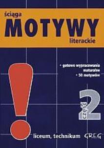 Okładka książki Mini Motywy literackie LO cz.2 GREG