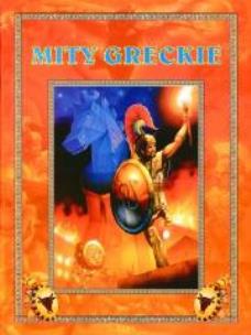 Okładka książki Mity greckie SARA