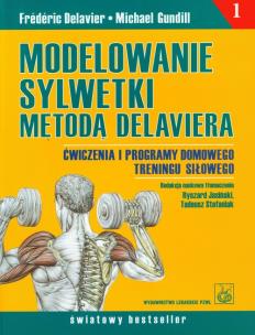 Okładka książki Modelowanie sylwetki metodą Delaviera  PZWL