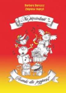 Okładka książki Na pięciolinii CD + Piosenki dla przyjaciół