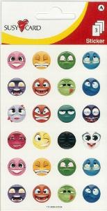 Okładka książki Naklejki A ozdobne buźki