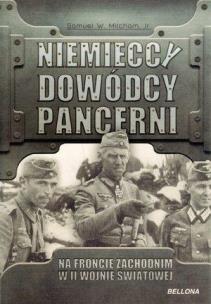 Okładka książki Niemieccy dowódcy pancerni na froncie zach. w II.