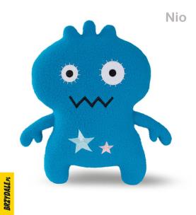 Opakowanie Nio maskotka Brzydale