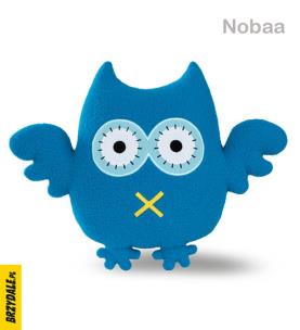 Opakowanie Nobaa maskotka Brzydale