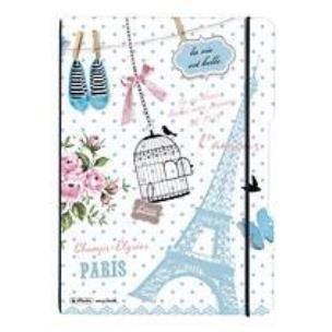 Opakowanie Notatnik A4/2x40K kratka+linia My.BookF Paris