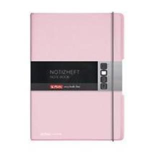 Opakowanie Notatnik A4/2x40K kratka+linia My.BookF pas. róż