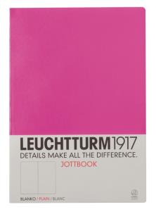Opakowanie Notatnik Leuchtturm1917 Jottbook A4 gładki 60 kartek różowy