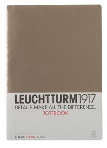 Opakowanie Notatnik Leuchtturm1917 Jottbook A4 gładki 60 kartek taupe