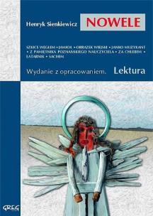 Okładka książki Nowele Sienkiewicza z oprac. GREG