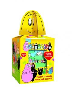 Opakowanie Pieczątki w pudełku shaped Barbapapa