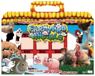 Opakowanie Pieczątki walizka Zwierzęta z farmy