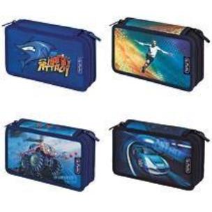 Opakowanie Piórnik 23 części podwójny smart Boys