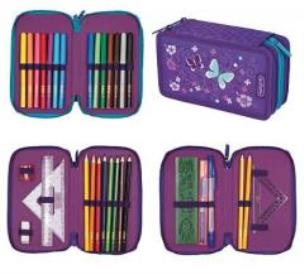 Opakowanie Piórnik 31 części potrójny Smart Hawaii