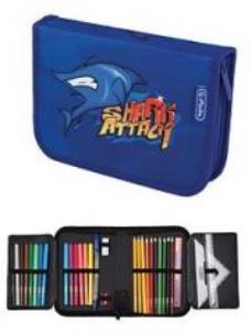 Okładka książki Piórnik 31 części Smart Shark Attack