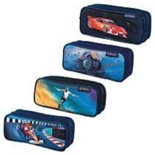 Opakowanie Piórnik kosmetyczka podwójny midi Boys (4szt)