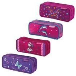 Opakowanie Piórnik kosmetyczka podwójny midi Girls (4szt)