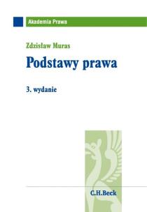 Okładka książki Podstawy prawa