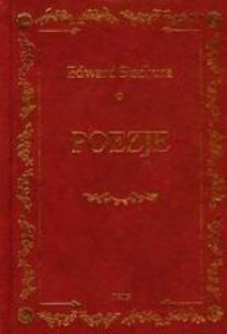 Okładka książki Poezje - E. Stachura skóra, oprawa tw. Ibis