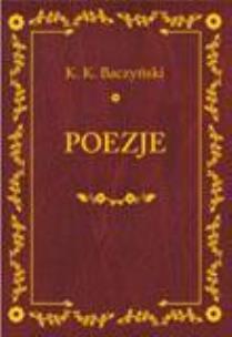 Okładka książki Poezje - K. K. Baczyński skóra