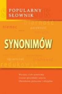 Okładka książki Popularny słownik synonimów
