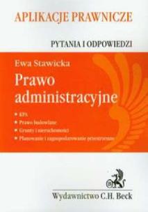 Okładka książki Prawo administracyjne. Aplikacje prawnicze