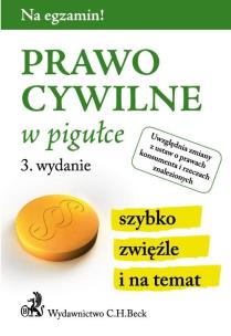 Okładka książki Prawo cywilne w pigułce.