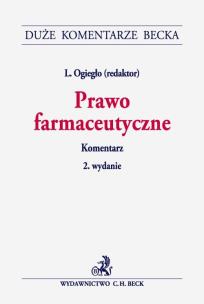 Okładka książki Prawo farmaceutyczne. Komentarz DKB