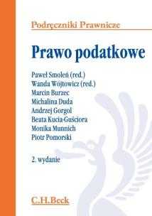 Okładka książki Prawo podatkowe