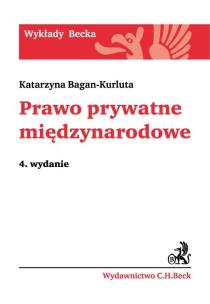 Okładka książki Prawo prywatne międzynarodowe.