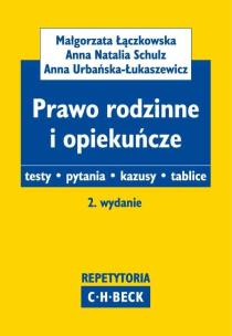 Okładka książki Prawo rodzinne i opiekuńcze